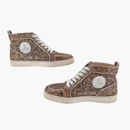 Christian Louboutin Rantus Orlato Glitter High Tops 38