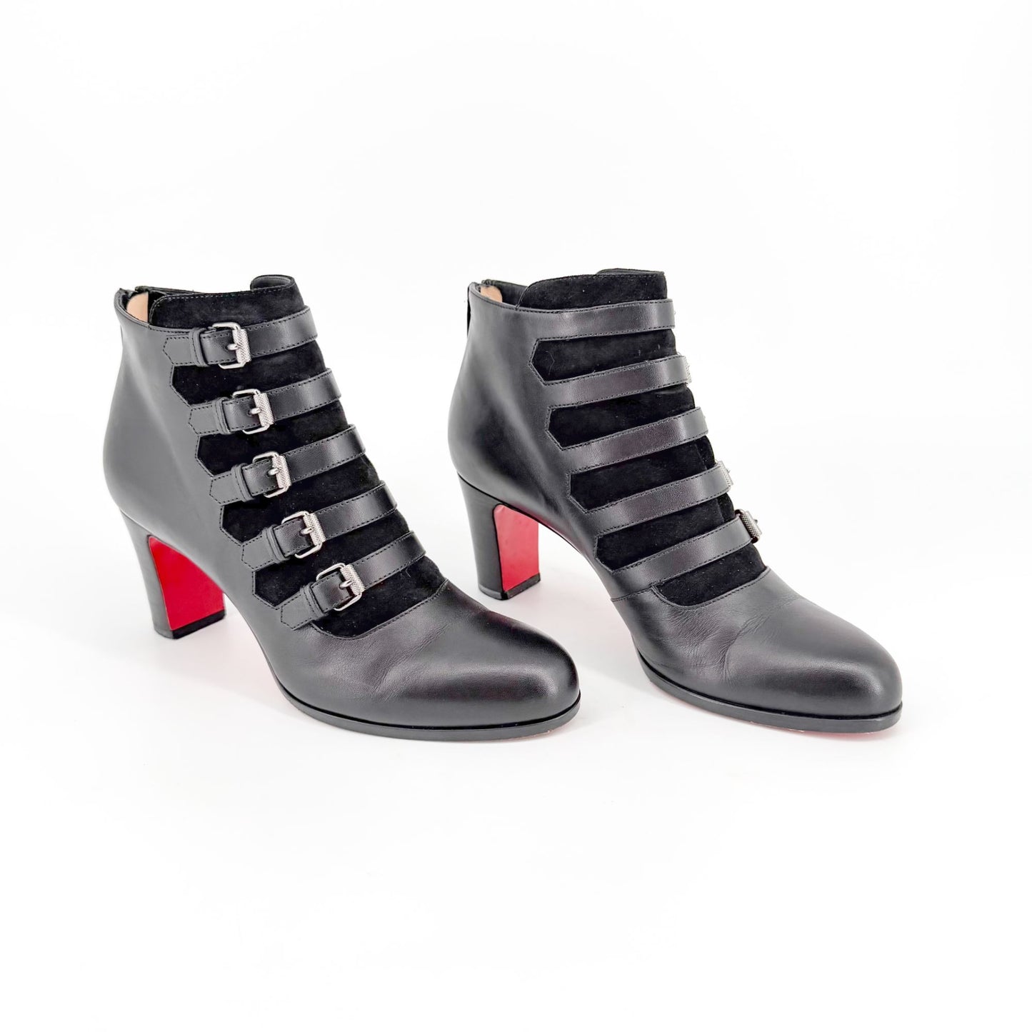 Christian Louboutin Attroupee 60 Ankle Boots Black Size 38