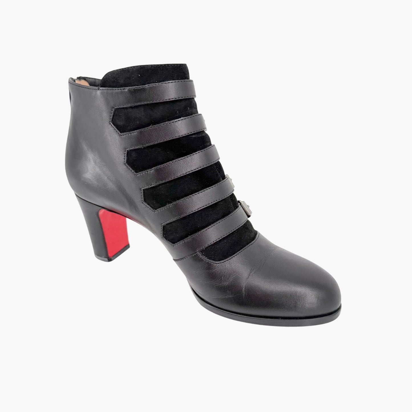 Christian Louboutin Attroupee 60 Ankle Boots Black Size 38