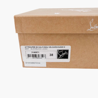 Christian Louboutin Attroupee 60 Ankle Boots Black Size 38