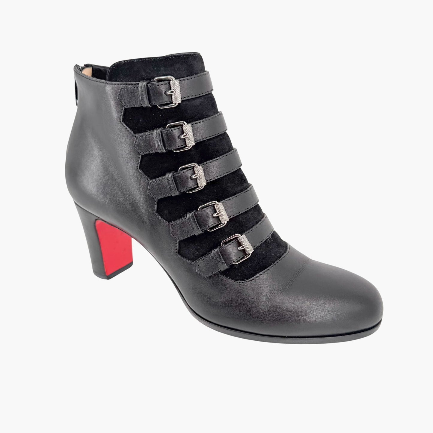 Christian Louboutin Attroupee 60 Ankle Boots Black Size 38