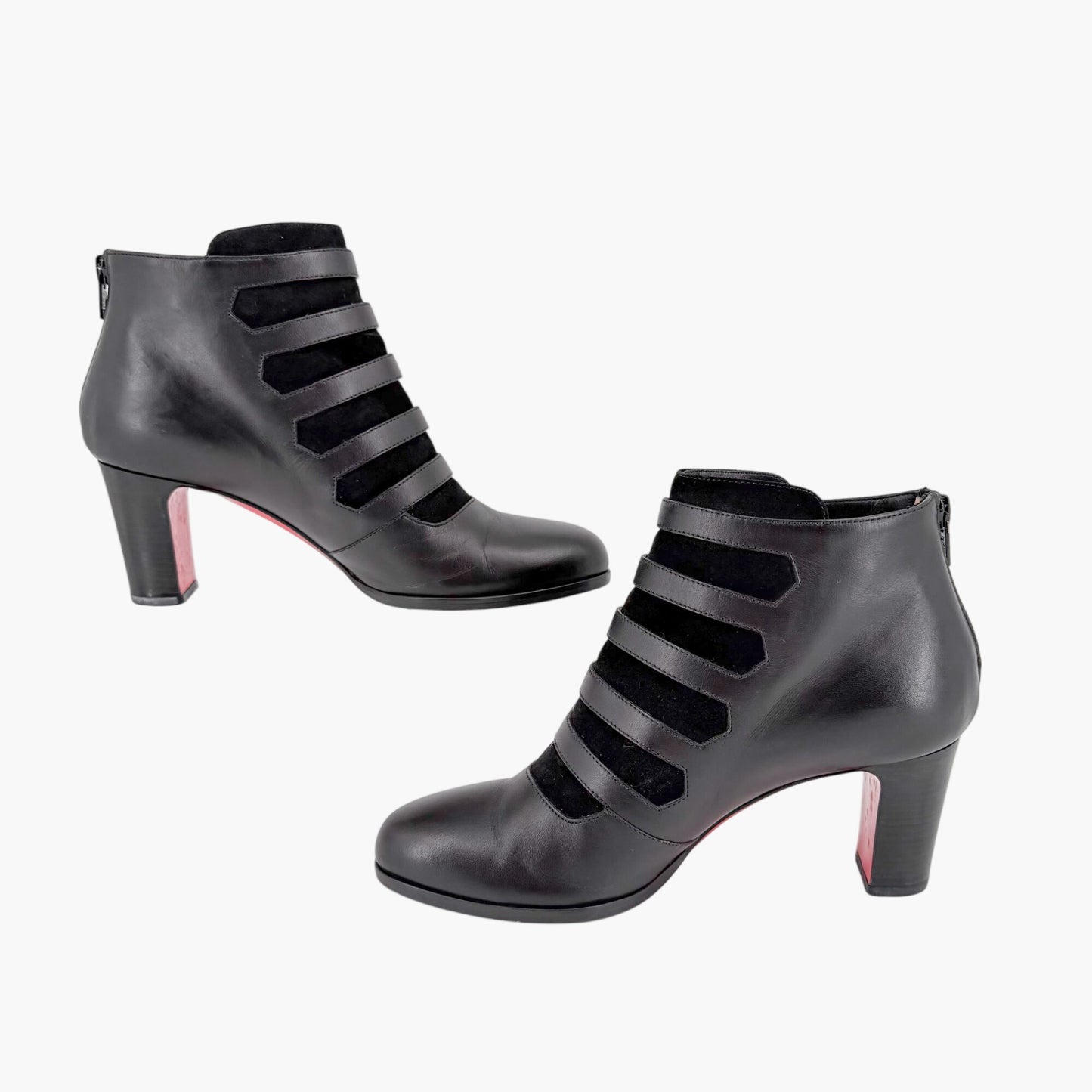 Christian Louboutin Attroupee 60 Ankle Boots Black Size 38