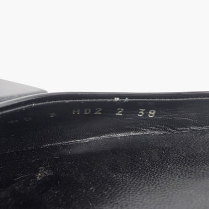 Valentino Garavani One Stud Pumps in Black Patent Leather Size 38