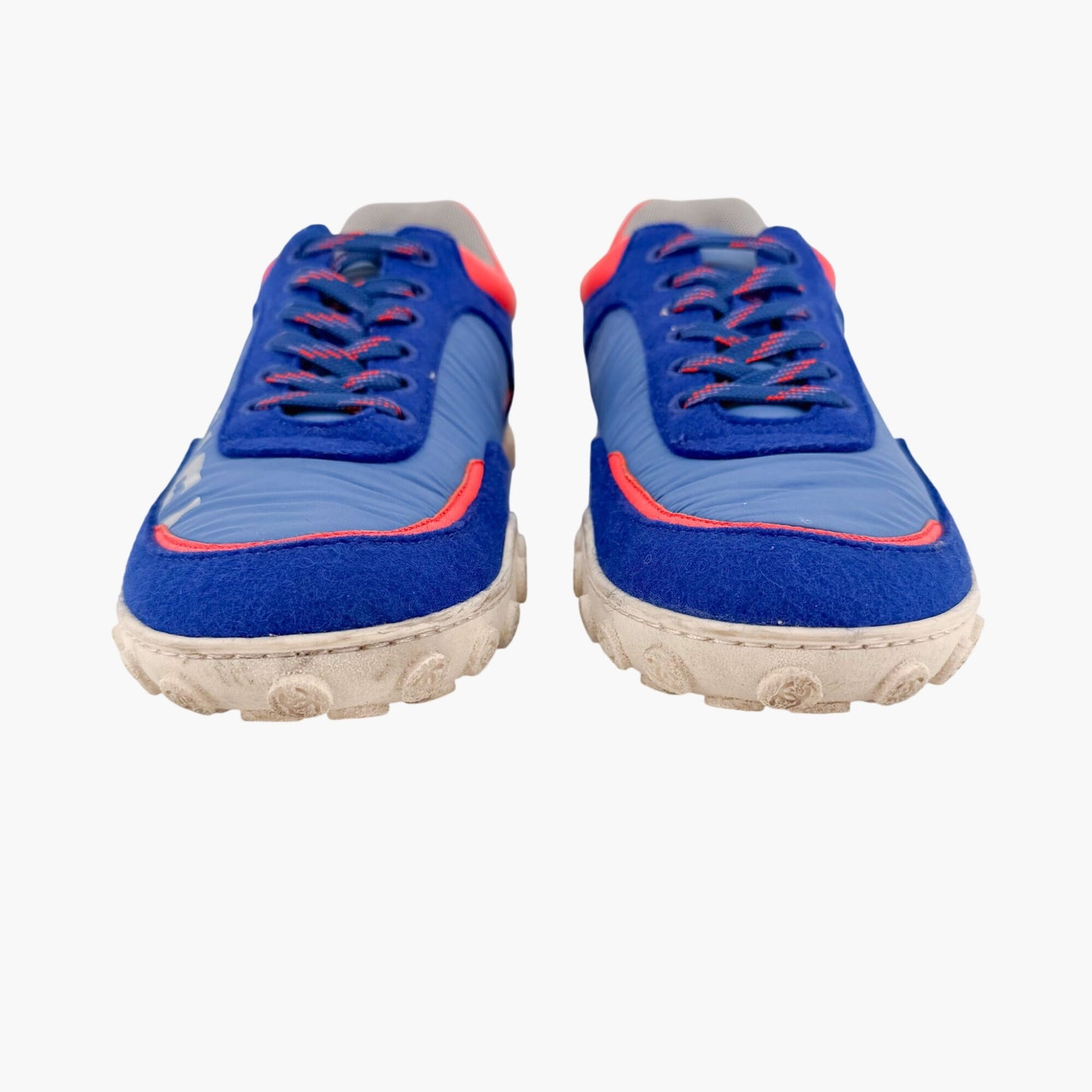 Chanel CC Logo Sneakers Blue Pink Size 38.5