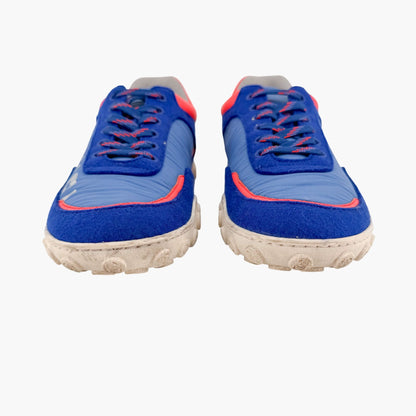 Chanel CC Logo Sneakers Blue Pink Size 38.5