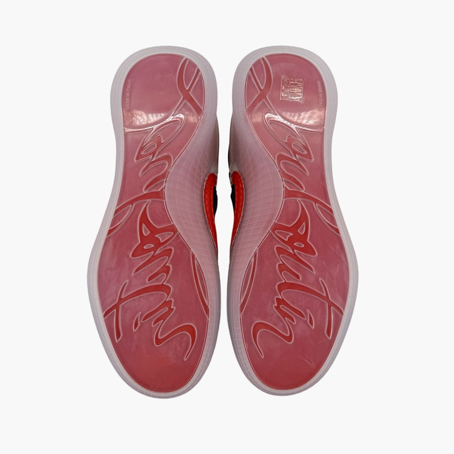 Christian Louboutin Arpoador Donna Blue Suede Sneakers Size 39