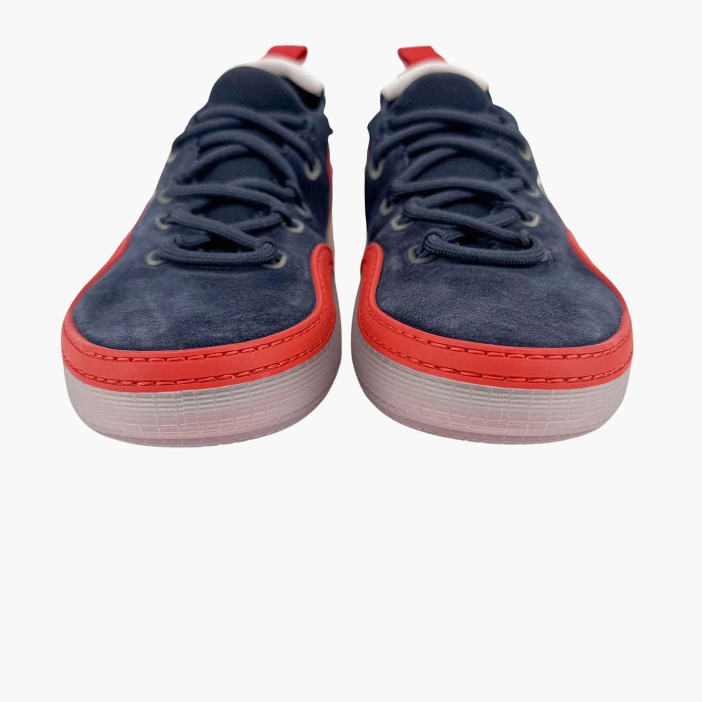 Christian Louboutin Arpoador Donna Blue Suede Sneakers Size 39