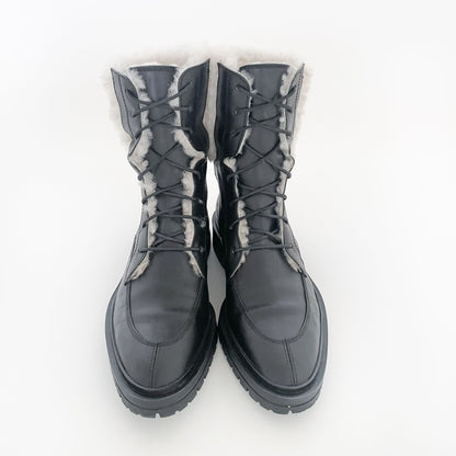 Givenchy Aviator Boots with Shearling Lining Size 38.5