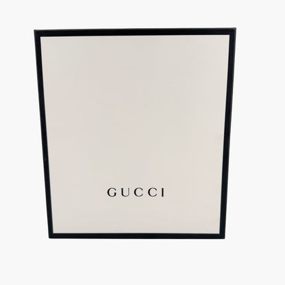 Gucci Sylvie Trip Combat Boots Black Leather Web Strap – Size 36.5