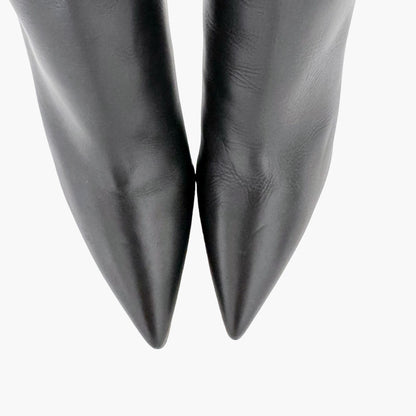 Manolo Blahnik Takala Boots in Black Calf Size 40