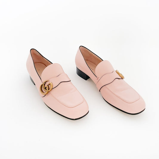 Gucci GG Marmont Loafer in Pink Size 39.5