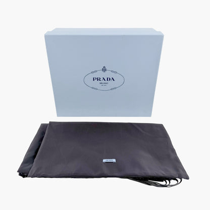 Prada Velvet Platform Sandals Blue Size 40