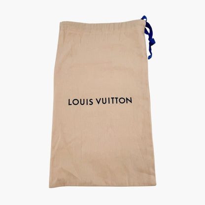 Louis Vuitton Time Out Ombre LV Sneakers in White & Blue Leather – Size 37