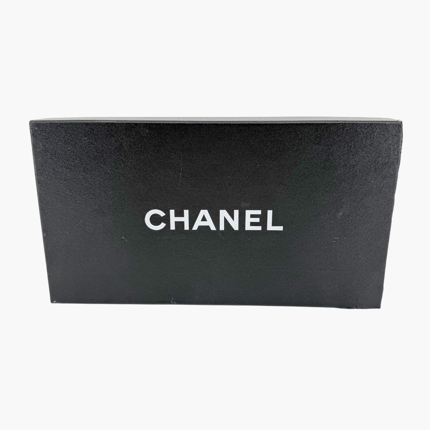 Chanel CC Loafer Flats in Black Leather Size 39