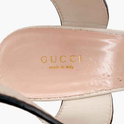 Gucci Cosmos Platform Sandals White Size 39.5