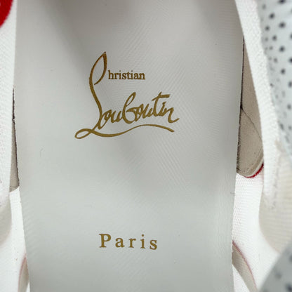 Christian Louboutin Sharkina Sneakers White Red Size 39.5