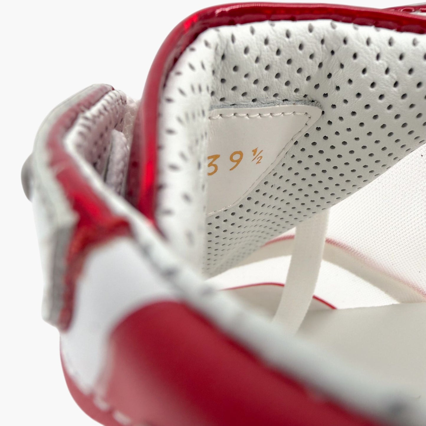 Christian Louboutin Sharkina Sneakers White Red Size 39.5
