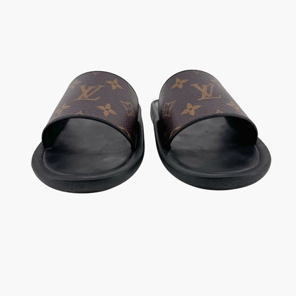 Louis Vuitton Sunbath Monogram Slide Sandals Size 37