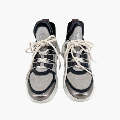 Louis Vuitton Archlight Silver Mesh Chunky Sneakers – Size 37