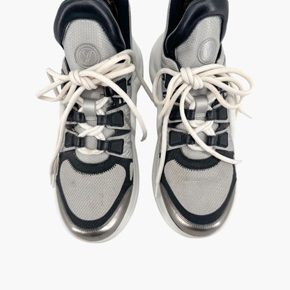 Louis Vuitton Archlight Silver Mesh Chunky Sneakers – Size 37