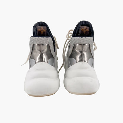 Louis Vuitton Archlight Silver Mesh Chunky Sneakers – Size 37