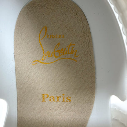 Christian Louboutin Arpoador Donna White Leather Sneakers Size 39