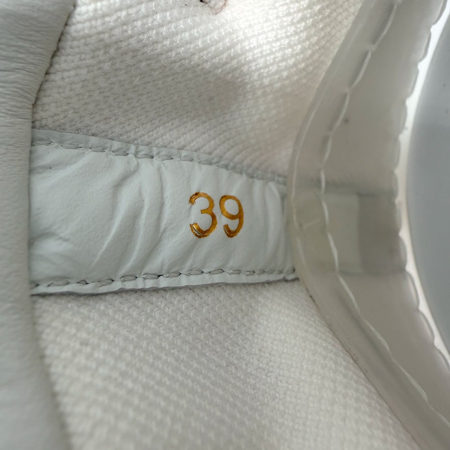 Christian Louboutin Arpoador Donna White Leather Sneakers Size 39