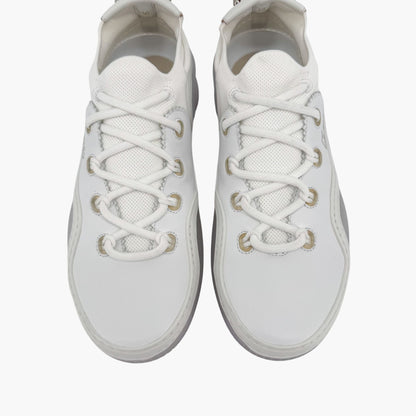 Christian Louboutin Arpoador Donna White Leather Sneakers Size 39