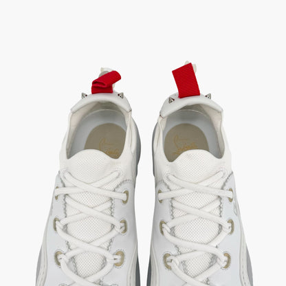 Christian Louboutin Arpoador Donna White Leather Sneakers Size 39