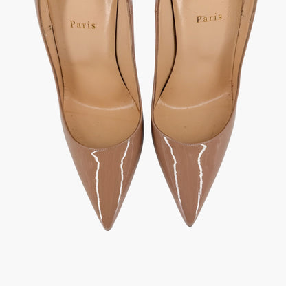 Christian Louboutin So Kate 120 Patent Pumps Nude Size 41