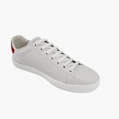 Gucci Ace Interlocking G Web Stripe Sneakers White Size 36.5
