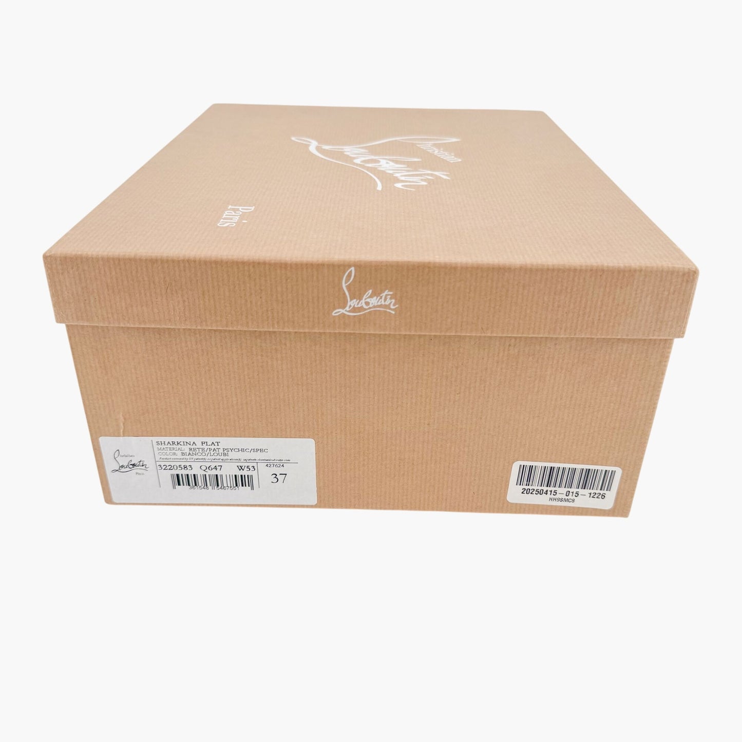 Christian Louboutin Sharkina Sneakers White Red Size 37