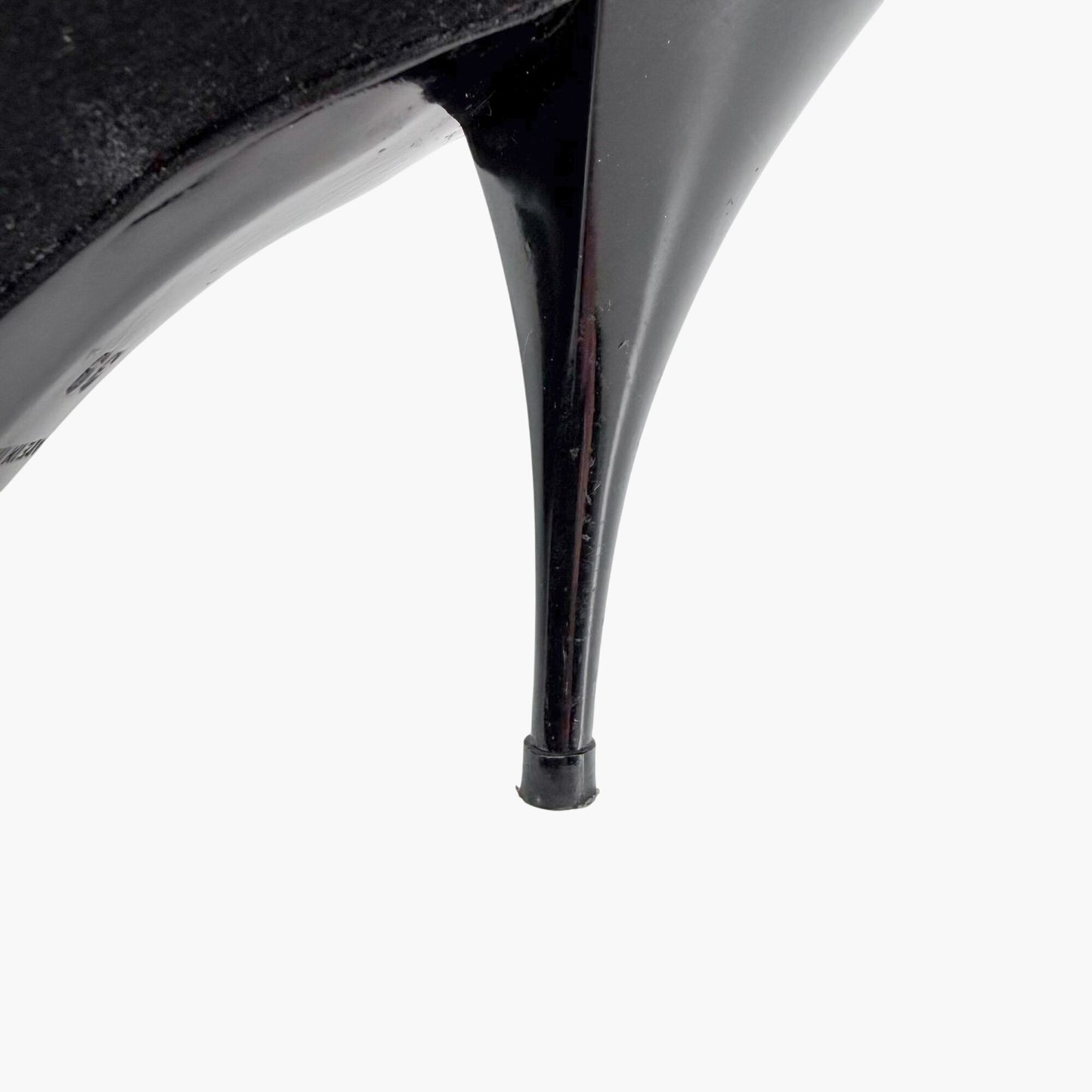 Chanel Triple Strap Mary Jane Pumps Black Size 39