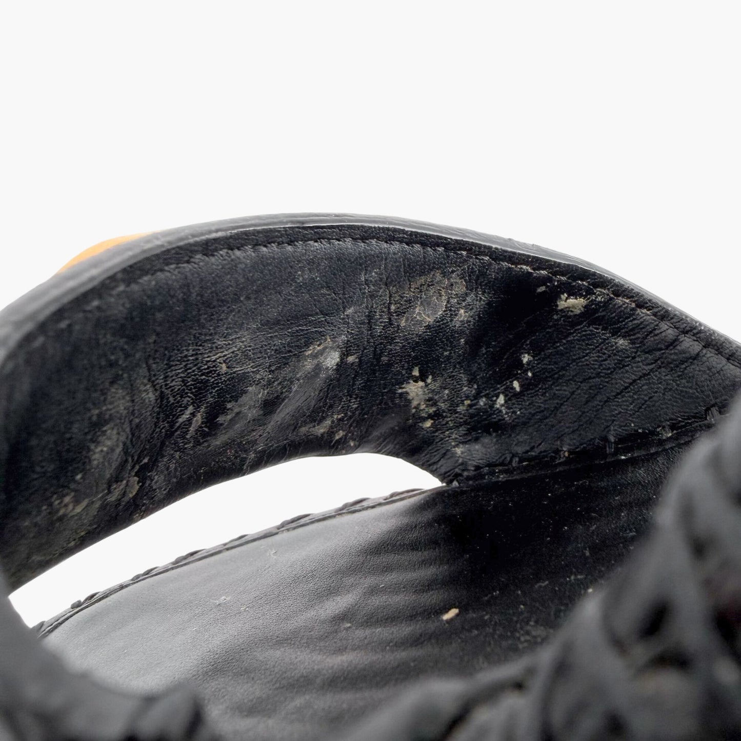 Valentino VLogo Espadrille Wedge Sandals Black Size 38