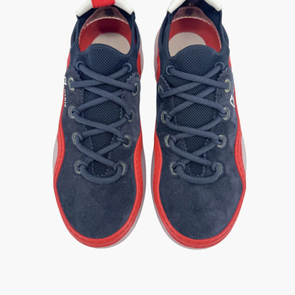 Christian Louboutin Navy Blue Suede Arpoador Spike Sneakers – Size 37