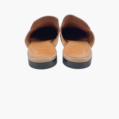 Gucci Princetown Horsebit Mules in Beige Leather – Size 38