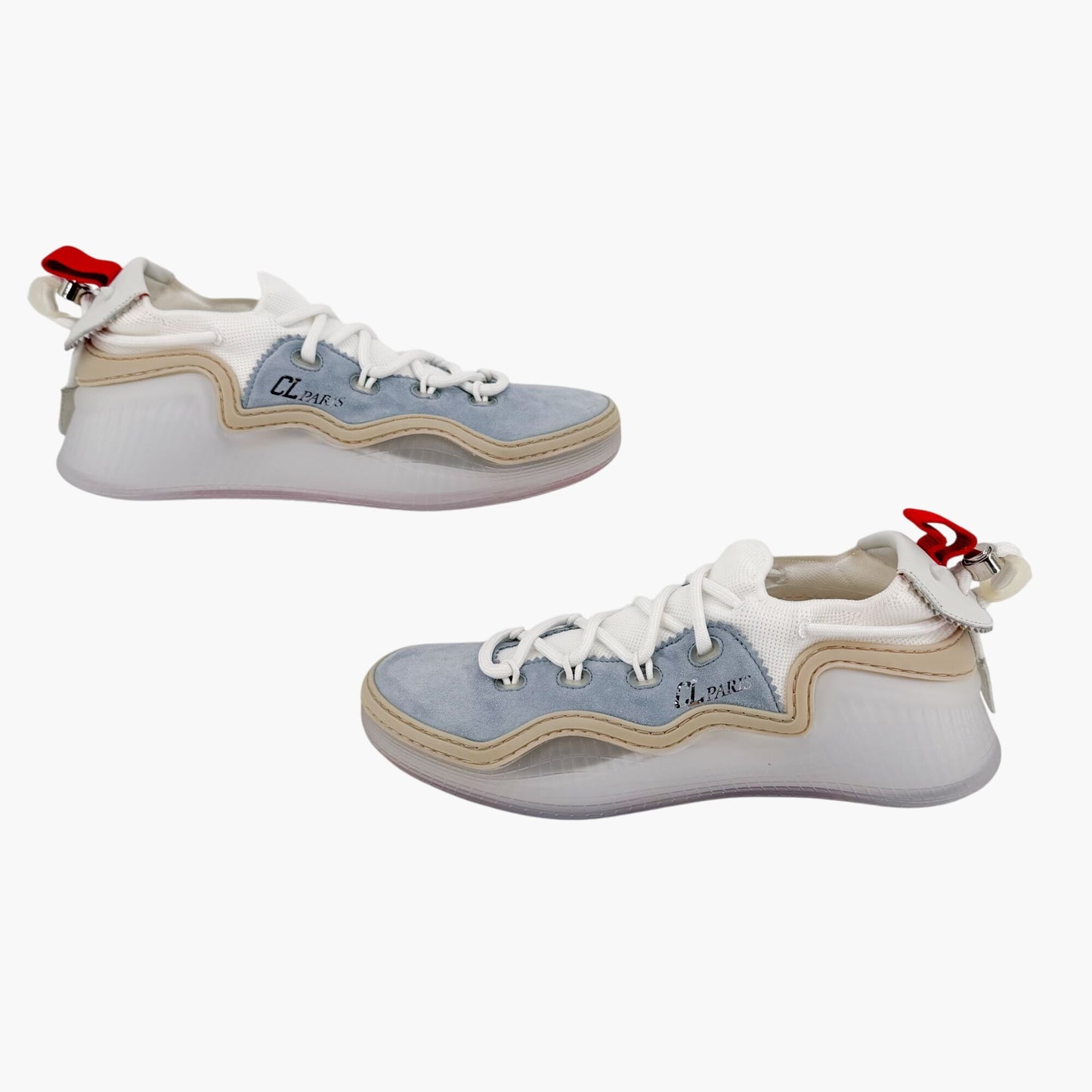 Christian Louboutin Arpoador Sneakers Light Blue Size 39