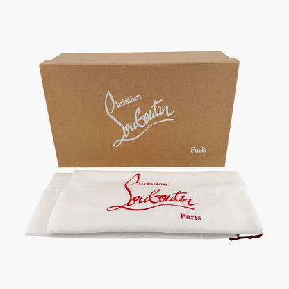Christian Louboutin Arpoador Sneakers in Black Suede with Red Soles – Size 41