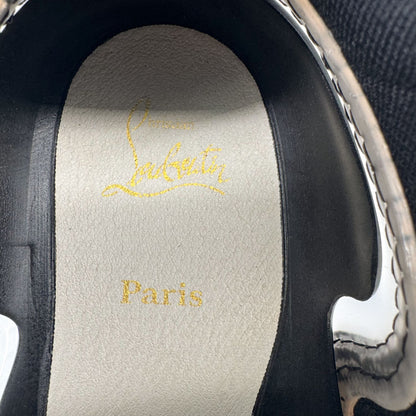 Christian Louboutin Arpoador Sneakers in Black Suede with Red Soles – Size 41