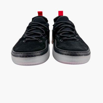 Christian Louboutin Arpoador Sneakers in Black Suede with Red Soles – Size 41