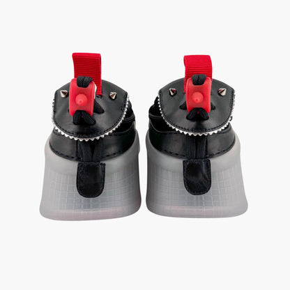 Christian Louboutin Arpoador Sneakers in Black Suede with Red Soles – Size 41