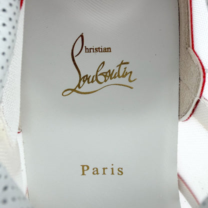 Christian Louboutin Sharkina Sneakers White Red Size 39