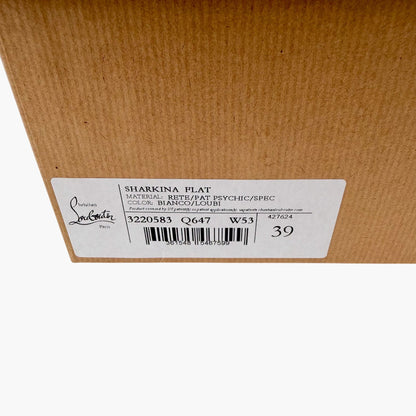 Christian Louboutin Sharkina Sneakers White Red Size 39