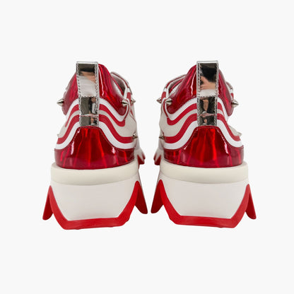 Christian Louboutin Sharkina Sneakers White Red Size 39