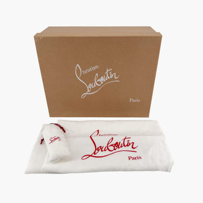 Christian Louboutin Sharkina Sneakers White Red Size 41