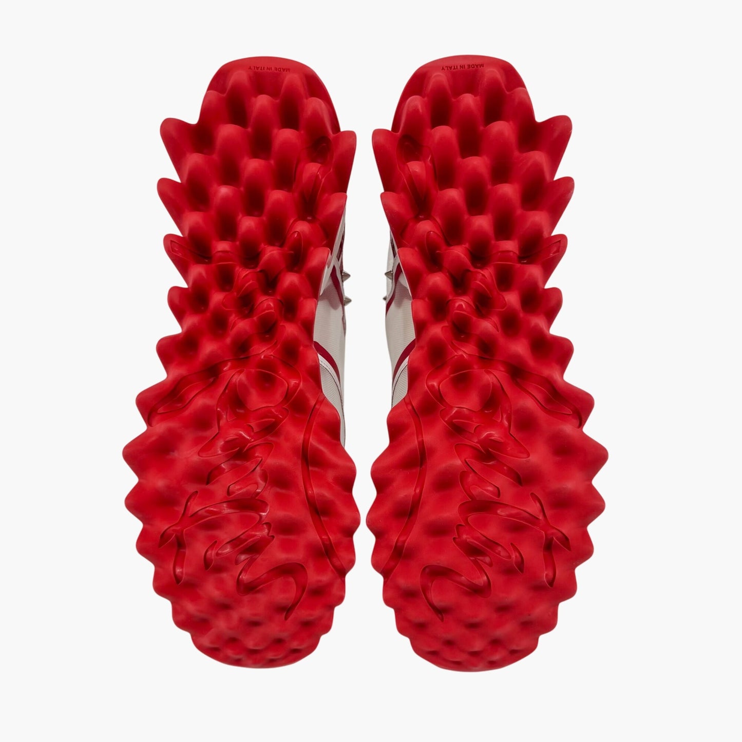 Christian Louboutin Sharkina Sneakers White Red Size 41