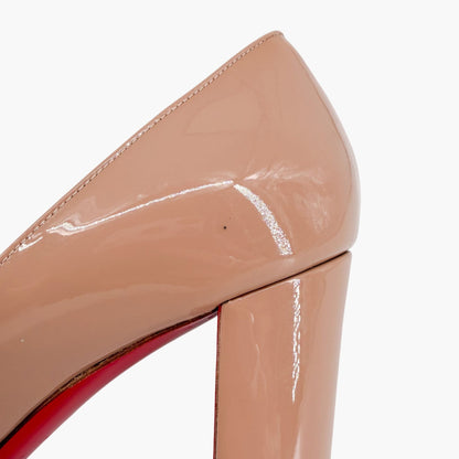 Christian Louboutin Lady Gena 85 Pumps Nude Size 36.5