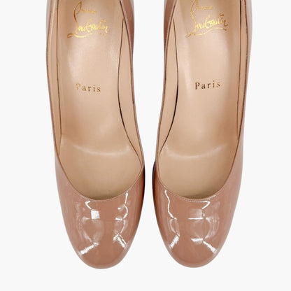 Christian Louboutin Lady Gena 85 Pumps Nude Size 36.5