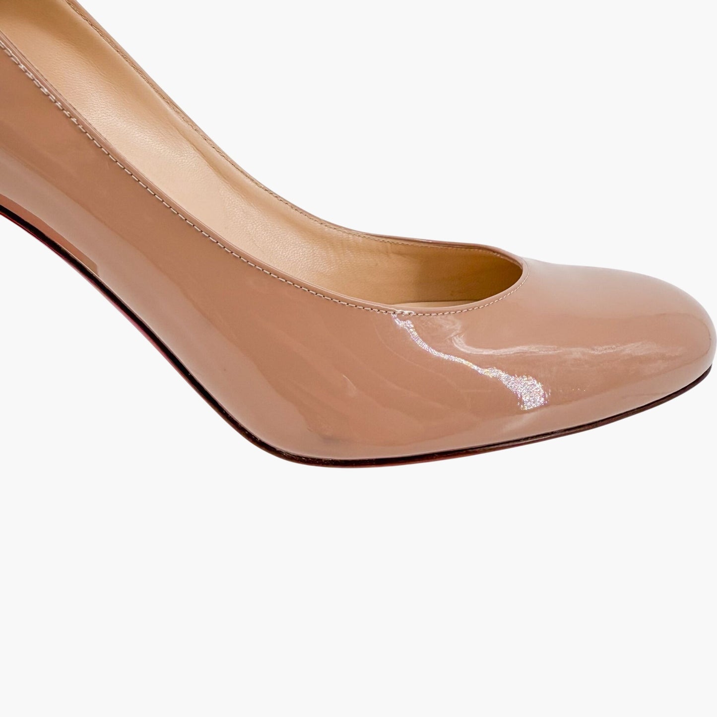 Christian Louboutin Lady Gena 85 Pumps Nude Size 36.5