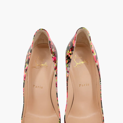 Christian Louboutin So Kate 120 Paint Splatter Pumps Size 37